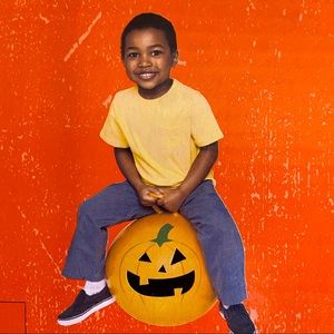Halloween pumpkin jumping ball toy NEW